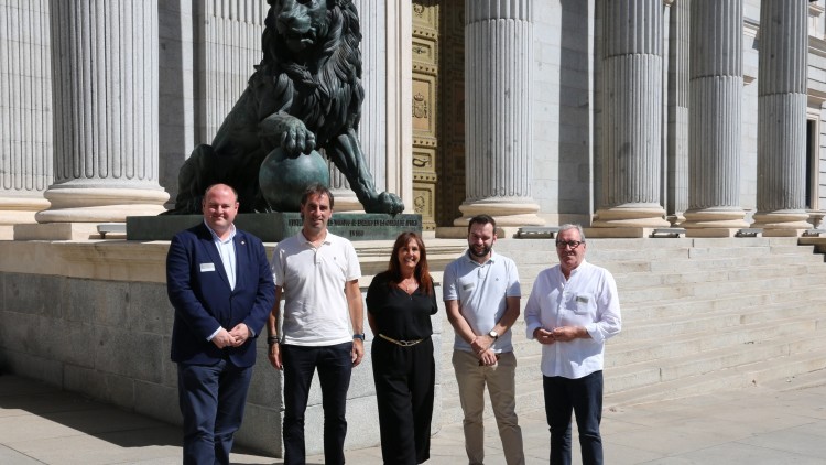 Kongresuak Euskal Taldearen ekimena onartu du trenbidearen hegoaldeko saihesbidea babesteko eta abiadura handian goi-lautadarantz salgaien garraioari jarraipena emateko